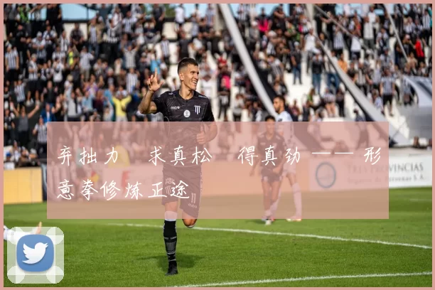 弃拙力・求真松・得真劲 —— 形意拳修炼正途