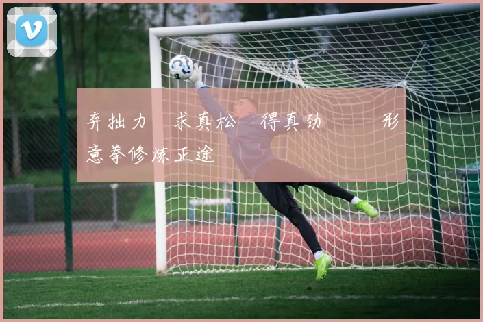 弃拙力・求真松・得真劲 —— 形意拳修炼正途