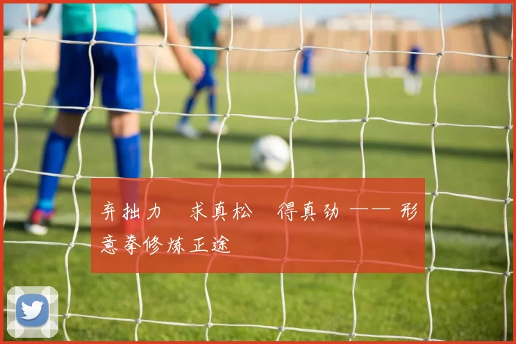 弃拙力・求真松・得真劲 —— 形意拳修炼正途