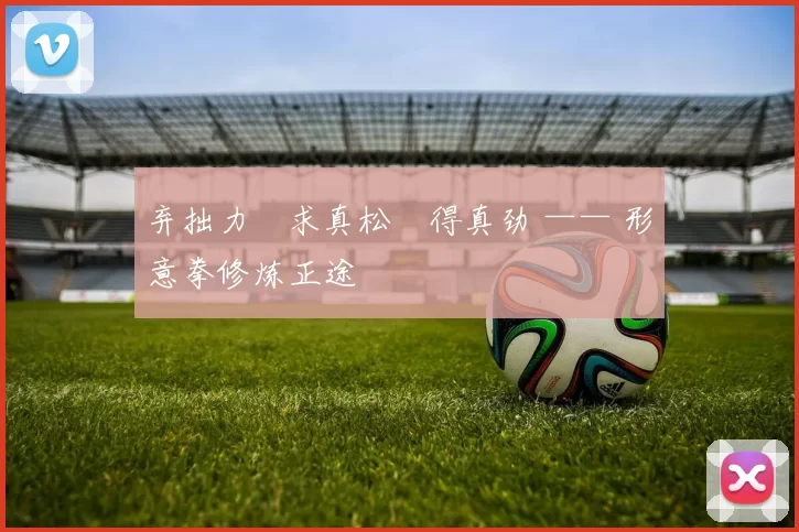 弃拙力・求真松・得真劲 —— 形意拳修炼正途