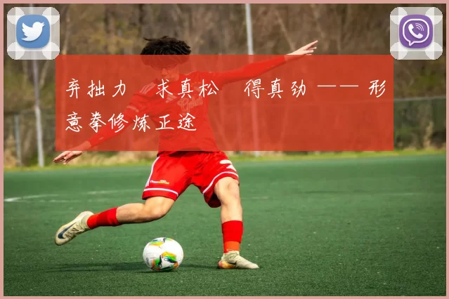 弃拙力・求真松・得真劲 —— 形意拳修炼正途