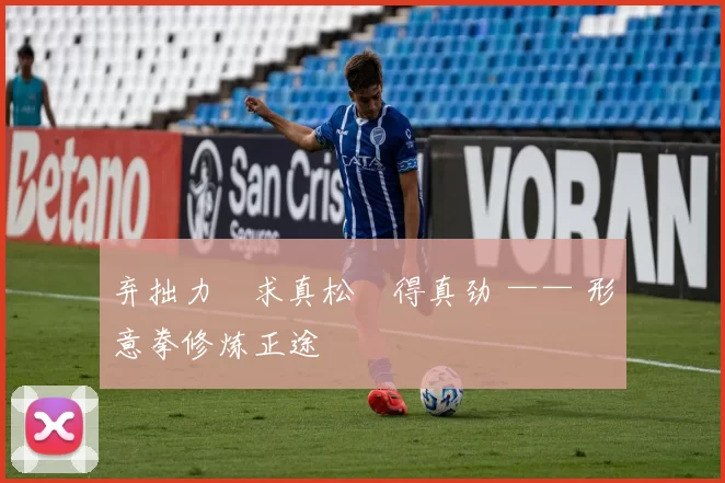 弃拙力・求真松・得真劲 —— 形意拳修炼正途