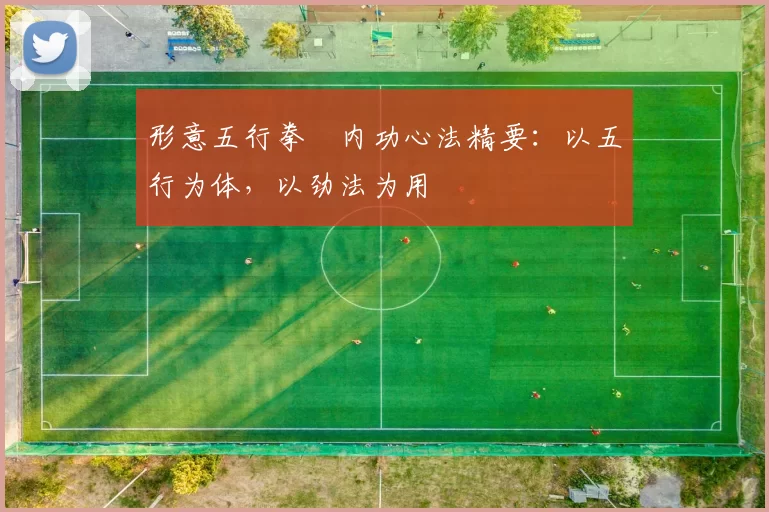 形意五行拳・内功心法精要：以五行为体，以劲法为用