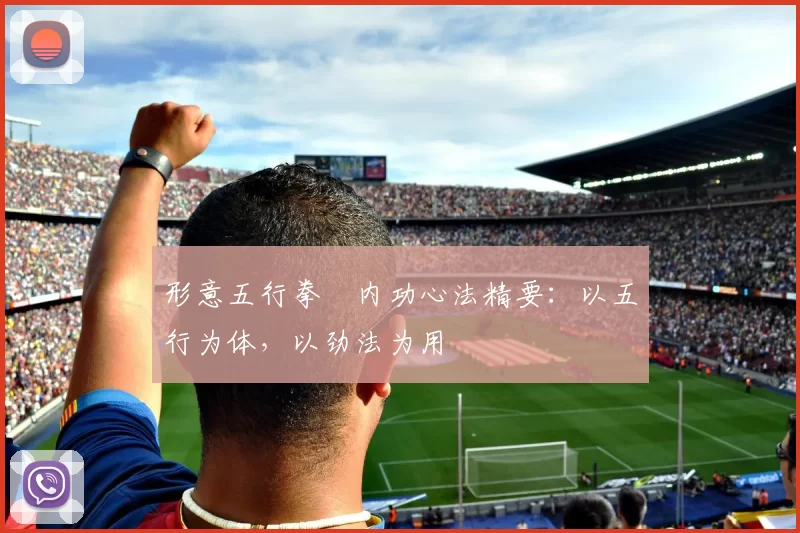 形意五行拳・内功心法精要：以五行为体，以劲法为用