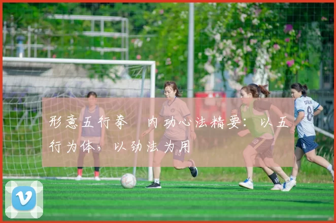 形意五行拳・内功心法精要：以五行为体，以劲法为用