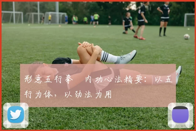 形意五行拳・内功心法精要：以五行为体，以劲法为用