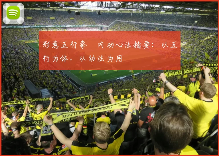 形意五行拳・内功心法精要:以五行为体,以劲法为用