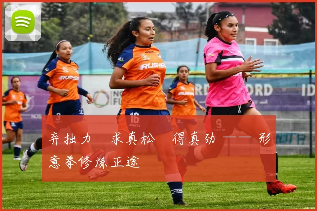 弃拙力・求真松・得真劲 —— 形意拳修炼正途