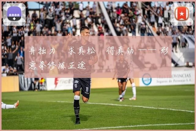 弃拙力・求真松・得真劲 —— 形意拳修炼正途