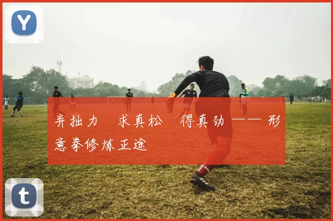 弃拙力・求真松・得真劲 —— 形意拳修炼正途