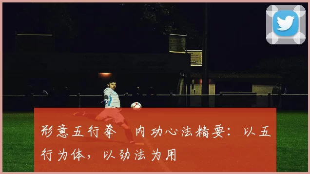 形意五行拳・内功心法精要：以五行为体，以劲法为用