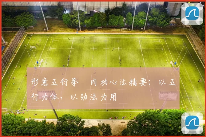 形意五行拳・内功心法精要：以五行为体，以劲法为用
