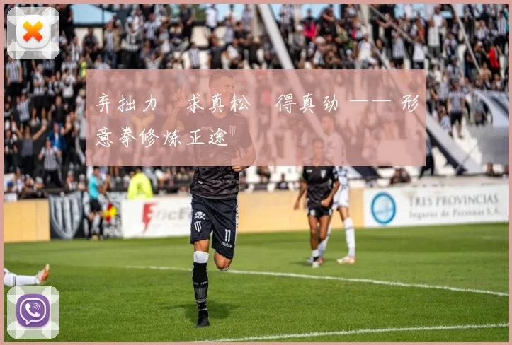 弃拙力・求真松・得真劲 —— 形意拳修炼正途