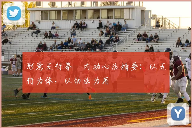 形意五行拳・内功心法精要:以五行为体,以劲法为用