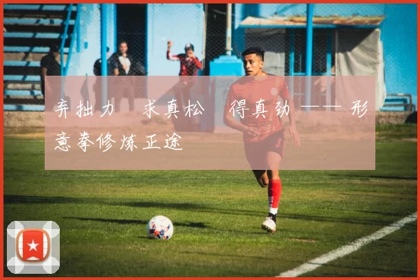 弃拙力・求真松・得真劲 —— 形意拳修炼正途