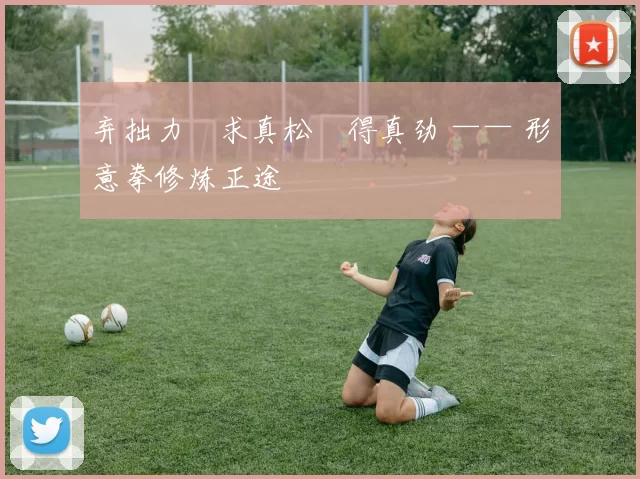 弃拙力・求真松・得真劲 —— 形意拳修炼正途