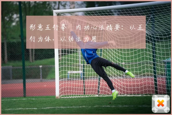 形意五行拳・内功心法精要：以五行为体，以劲法为用