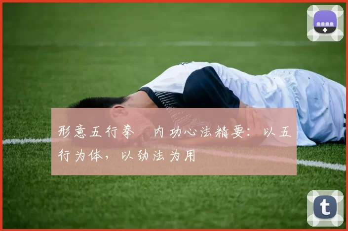 形意五行拳・内功心法精要：以五行为体，以劲法为用