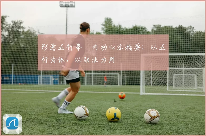 形意五行拳・内功心法精要：以五行为体，以劲法为用