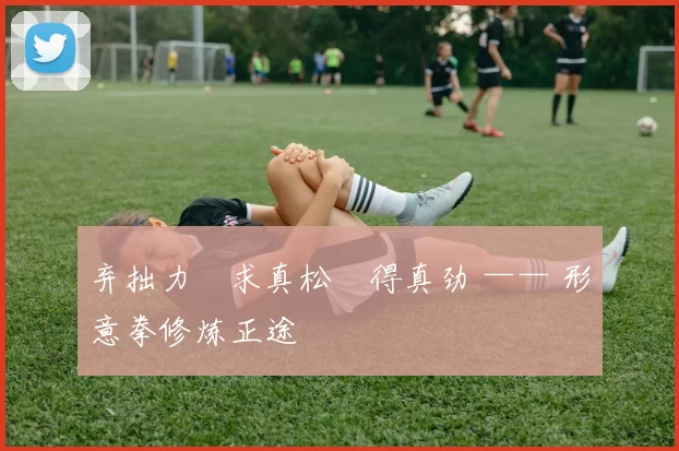 弃拙力・求真松・得真劲 —— 形意拳修炼正途