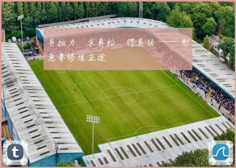 弃拙力・求真松・得真劲 —— 形意拳修炼正途