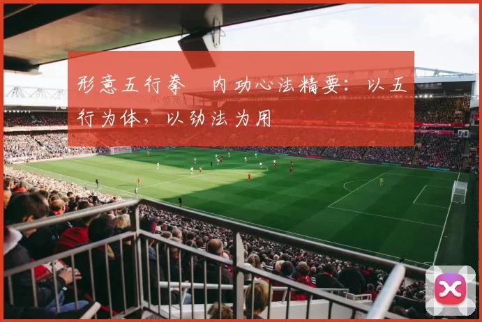 形意五行拳・内功心法精要：以五行为体，以劲法为用