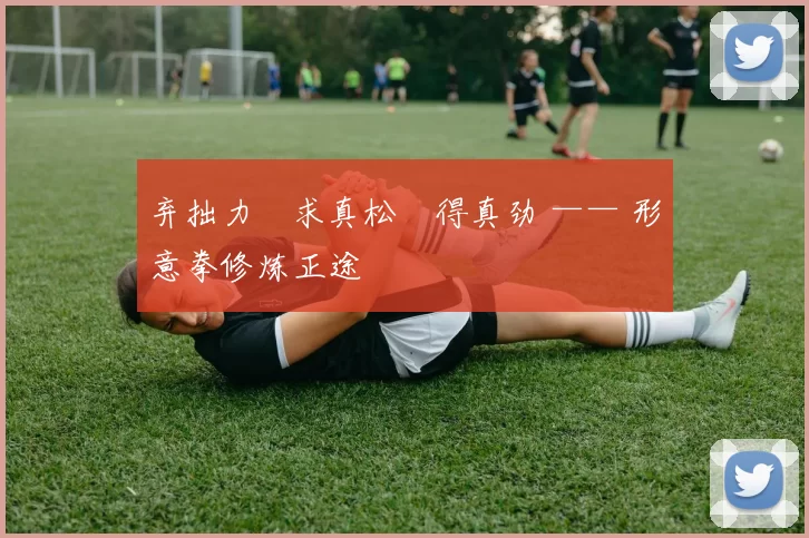 弃拙力・求真松・得真劲 —— 形意拳修炼正途