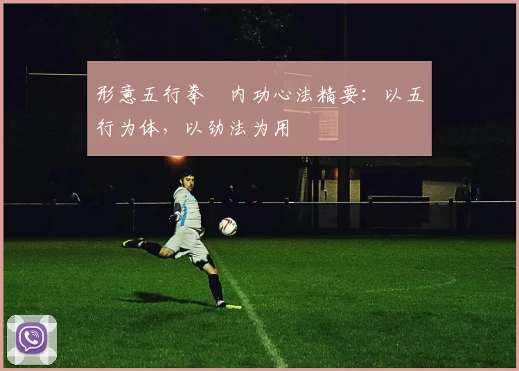 形意五行拳・内功心法精要:以五行为体,以劲法为用