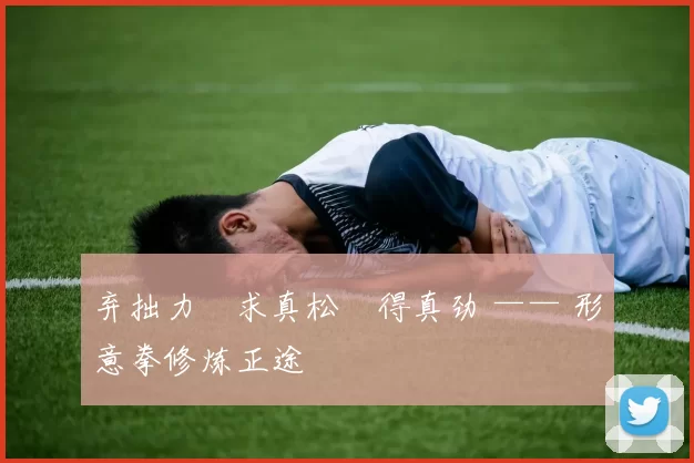 弃拙力・求真松・得真劲 —— 形意拳修炼正途