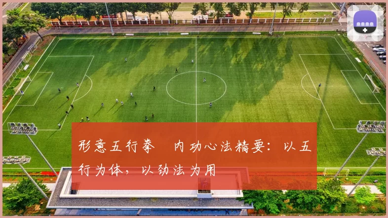 形意五行拳・内功心法精要:以五行为体,以劲法为用