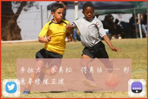 弃拙力・求真松・得真劲 —— 形意拳修炼正途