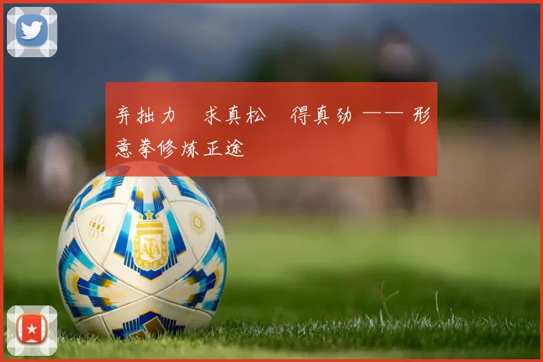 弃拙力・求真松・得真劲 —— 形意拳修炼正途