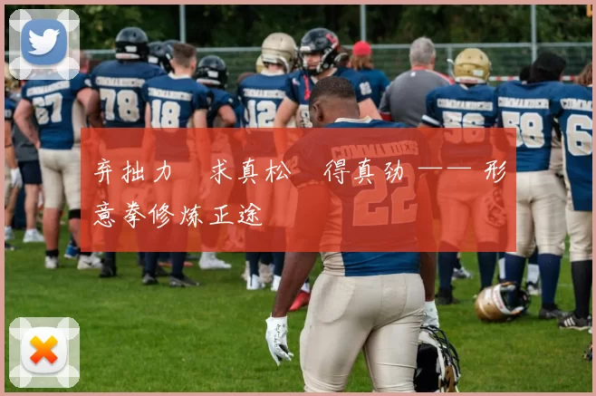 弃拙力・求真松・得真劲 —— 形意拳修炼正途