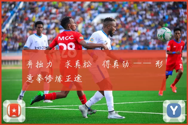 弃拙力・求真松・得真劲 —— 形意拳修炼正途