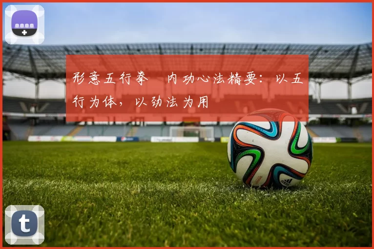 形意五行拳・内功心法精要：以五行为体，以劲法为用