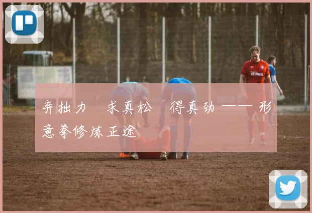 弃拙力・求真松・得真劲 —— 形意拳修炼正途