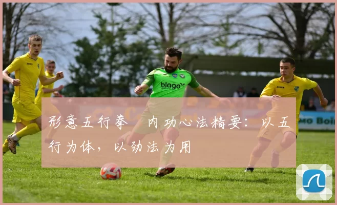 形意五行拳・内功心法精要：以五行为体，以劲法为用