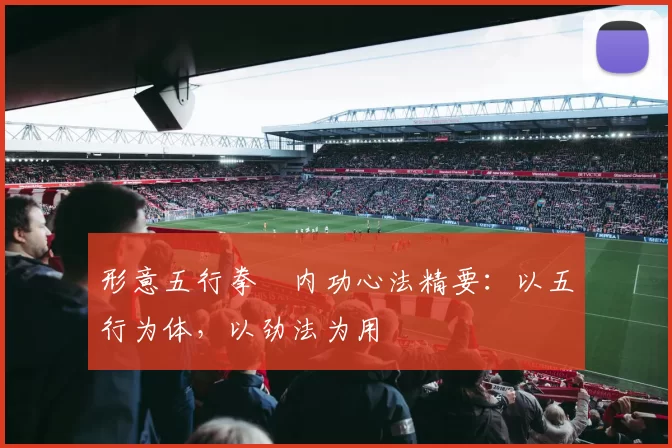 形意五行拳・内功心法精要：以五行为体，以劲法为用