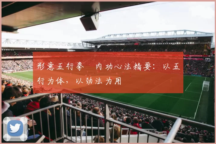形意五行拳・内功心法精要：以五行为体，以劲法为用