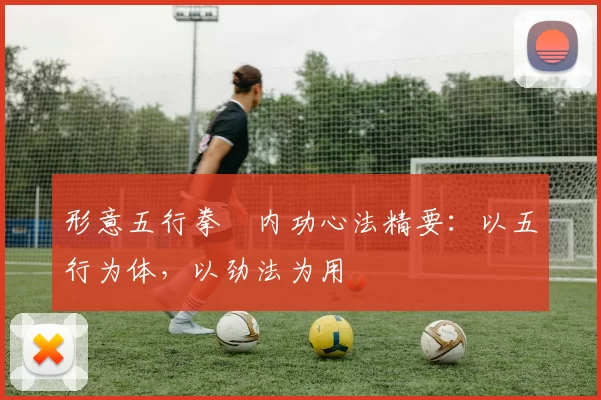 形意五行拳・内功心法精要:以五行为体,以劲法为用