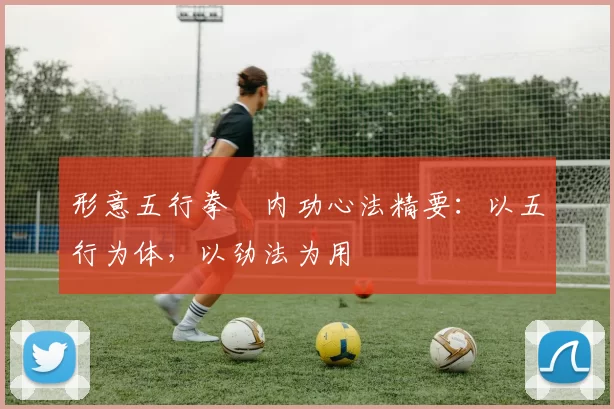 形意五行拳・内功心法精要：以五行为体，以劲法为用