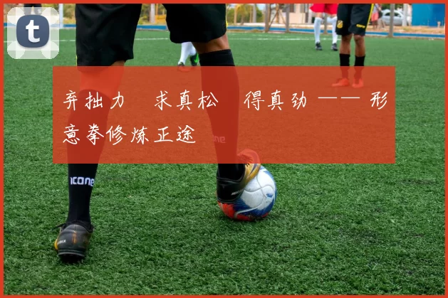 弃拙力・求真松・得真劲 —— 形意拳修炼正途