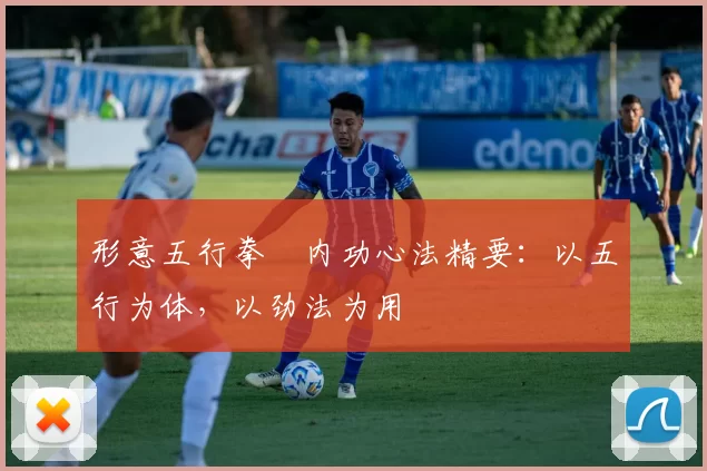 形意五行拳・内功心法精要：以五行为体，以劲法为用