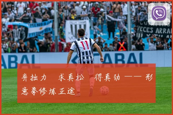 弃拙力・求真松・得真劲 —— 形意拳修炼正途