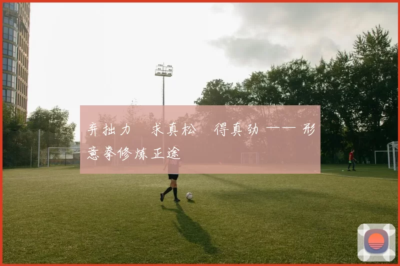 弃拙力・求真松・得真劲 —— 形意拳修炼正途