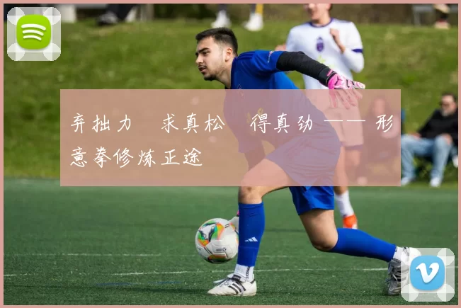 弃拙力・求真松・得真劲 —— 形意拳修炼正途