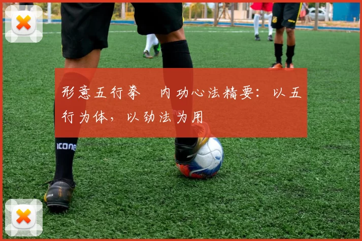 形意五行拳・内功心法精要:以五行为体,以劲法为用