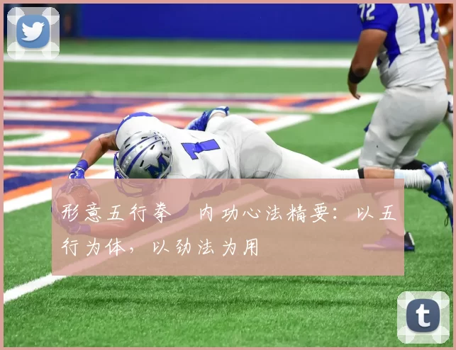 形意五行拳・内功心法精要：以五行为体，以劲法为用