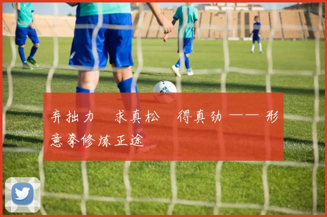 弃拙力・求真松・得真劲 —— 形意拳修炼正途