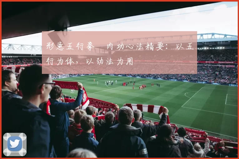 形意五行拳・内功心法精要:以五行为体,以劲法为用